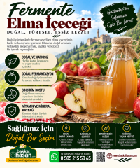 Fermente Elma İçeceği