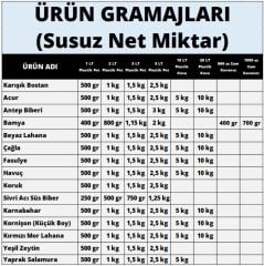 Bakkal Hasan Gaziantep Ev Yapımı Acur Turşusu