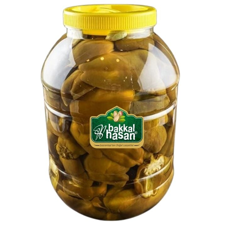 Bakkal Hasan Gaziantep Ev Yapımı Antep Acı Biber Turşusu