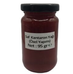 Bakkal Hasan Gaziantep Saf Doğal Kantaron Yağı Cam Kavanoz (Özel Yapım) Net 95 gr