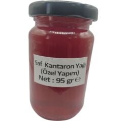 Bakkal Hasan Gaziantep Saf Doğal Kantaron Yağı Cam Kavanoz (Özel Yapım) Net 95 gr