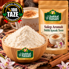 Salep Aromalı Sütlü İçecek Tozu