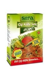 Çiğ Köfte Seti Etli Sıla Şekeroğlu