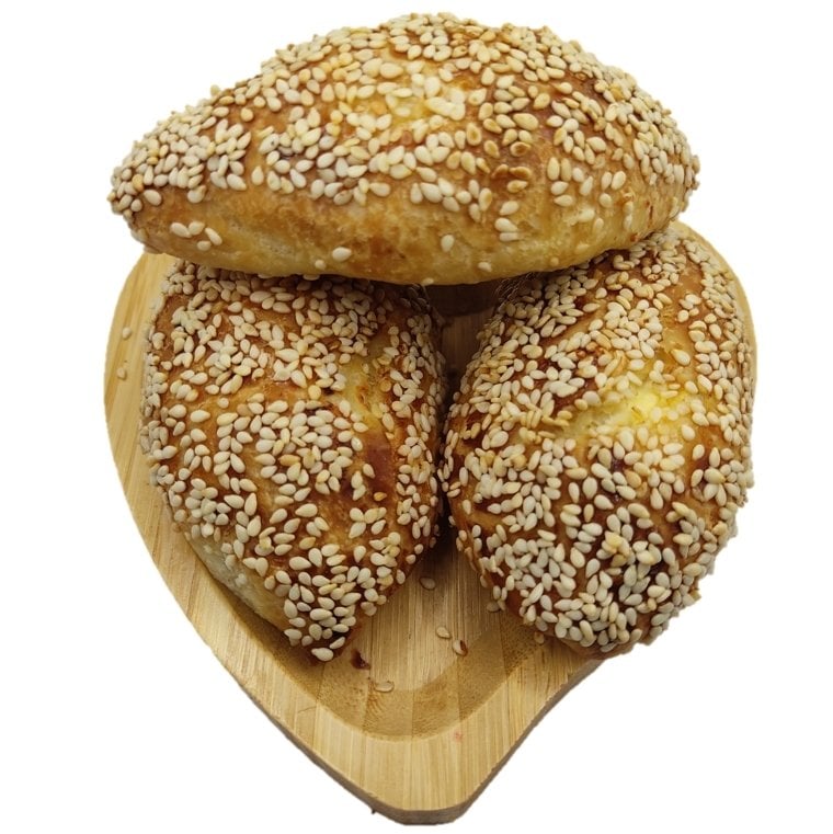 Susamlı Peynirli Poğaça