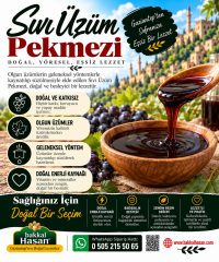 Sıvı Üzüm Pekmezi