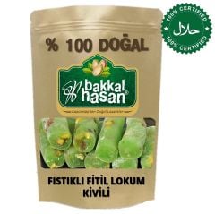 Bakkal Hasan Gaziantep Lokum Fıstıklı Fitil Kivili