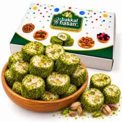 Antep Fıstıklı Sütlü Burma Lokum