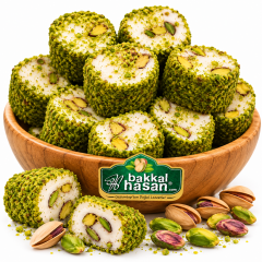 Antep Fıstıklı Sütlü Burma Lokum