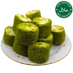 Antep Fıstıklı Sütlü Burma Lokum