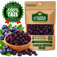 Bakkal Hasan Gaziantep Yaban Mersini Mor Turna Yemişi Cranberry