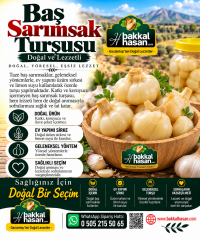 Baş Sarımsak Turşusu