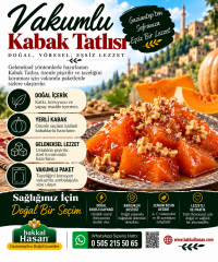 Vakumlu Kabak Tatlısı