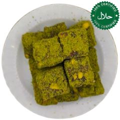Bakkal Hasan Antep Fıstıklı Kare Lokum