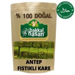 Bakkal Hasan Antep Fıstıklı Kare Lokum