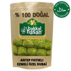 Bakkal Hasan Gaziantep Fıstıklı Ezmeli Özel Dubai Lokum