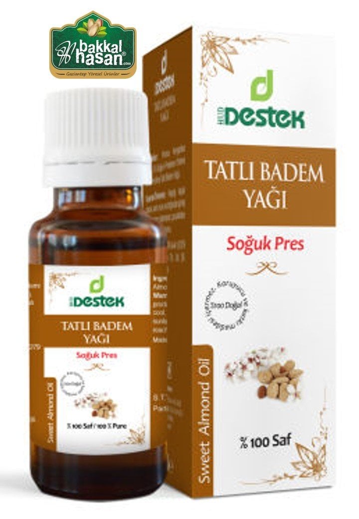 Yağ Tatlı Badem 20 ml Destek