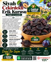 Siyah Çekirdekli Erik Kurusu