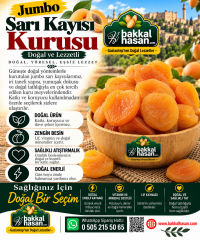 Jumbo Sarı Kayısı Kurusu