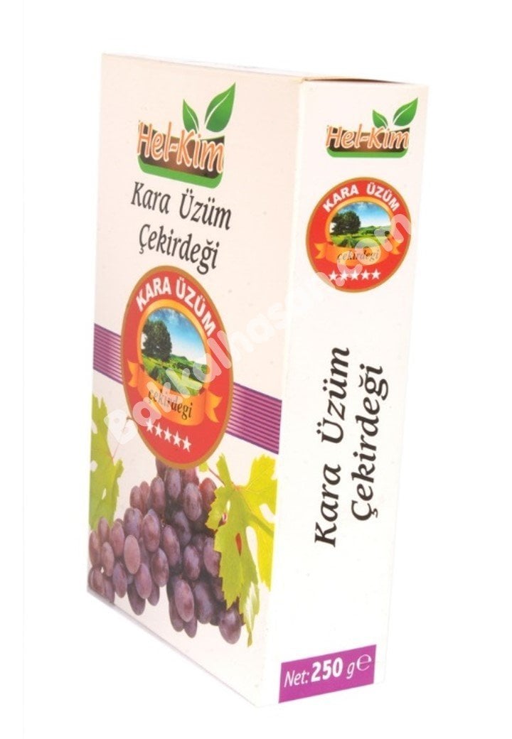 Kara Üzüm Çekirdeği 250 gr Helkim