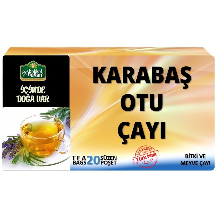 Bakkal Hasan Gaziantep Karabaş Otu Çayı (20 Süzen Poşet)