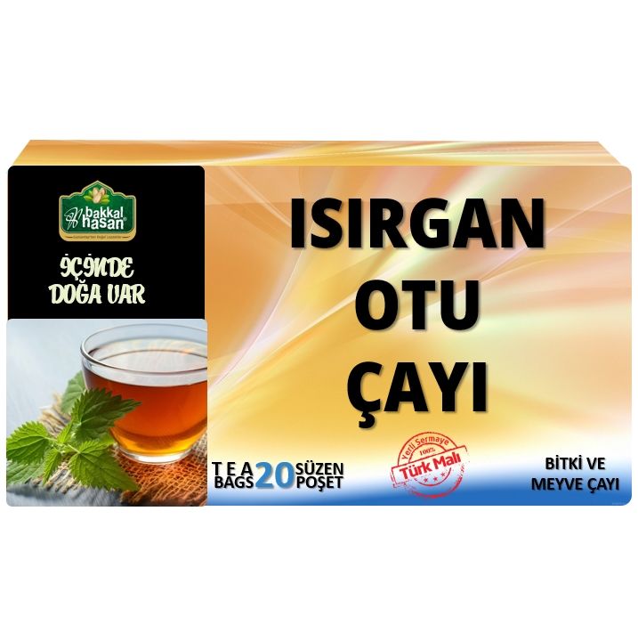 Bakkal Hasan Isırgan Çayı (20 Süzen Poşet)
