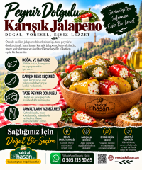 Peynir Dolgulu Karışık Jalapeno