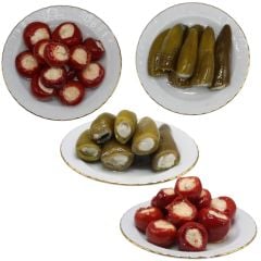 Bakkal Hasan Gaziantep Peynir Dolgulu Karışık Jalapeno