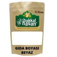 Bakkal Hasan Gaziantep Gıda Boyası Toz Beyaz 9 gr