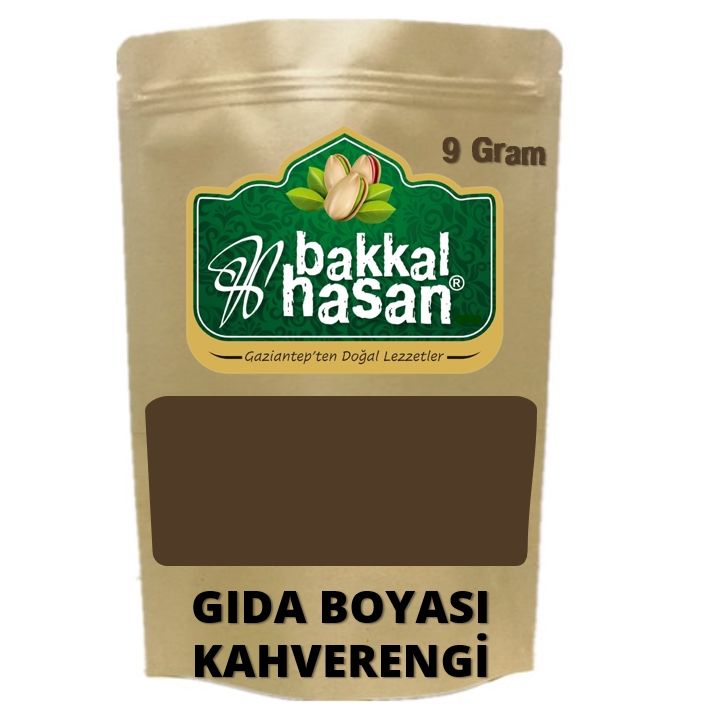 Bakkal Hasan Gaziantep Gıda Boyası Toz Kahverengi 9 gr