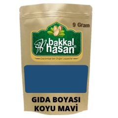 Bakkal Hasan Gaziantep Gıda Boyası Toz Koyu Mavi 9 gr