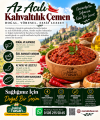 Az Acılı Kahvaltılık Çemen