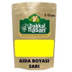 Bakkal Hasan Gaziantep Gıda Boyası Toz Sarı 9 gr