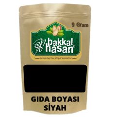 Bakkal Hasan Gaziantep Gıda Boyası Toz Siyah 9 gr