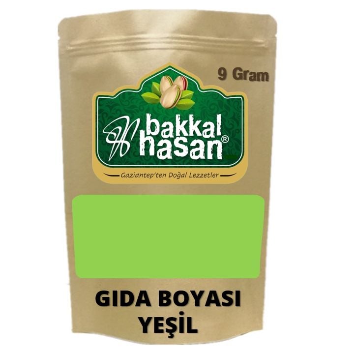 Yeşil Toz Gıda Boyası 9 gr