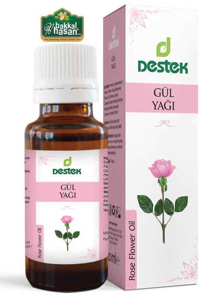 Yağ Gül 20 ml Destek