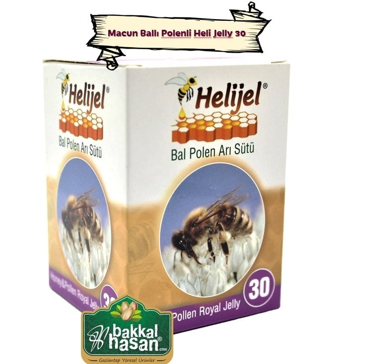 Macun Ballı Polenli Heli Jelly 30