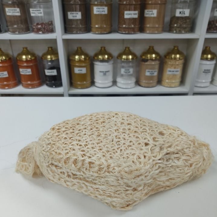 Bakkal Hasan Gaziantep Doğal Kabak Lifi Örgü Mutfak Banyo Lifi Kese
