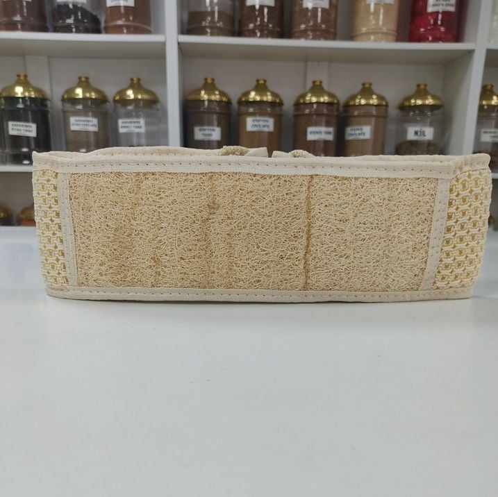 Bakkal Hasan Gaziantep Doğal Kabak Lifi İşlenmiş Uzun Mutfak Banyo Lifi Kese