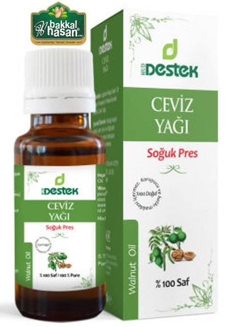 Yağ Ceviz 50 ml Destek