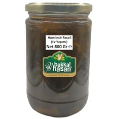 Bakkal Hasan Gaziantep Ham İncir Reçeli (Ev Yapımı) 800 gr Cam Kavanoz