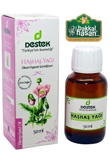 Yağ Haşhaş 50 ml Destek