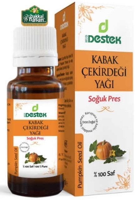 Yağ Kabak Çekirdeği 50 ml Destek