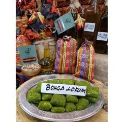 Bakkal Hasan Gaziantep Lokum Bohça Toz Fıstıklı