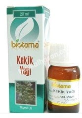 Yağ Kekik 20 cc Biotama